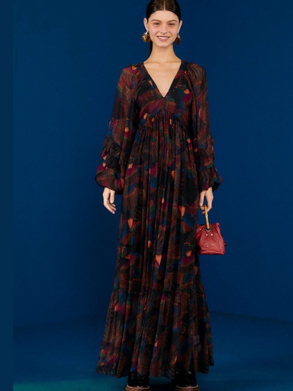 FARM RIO Borogodo Toucans
Maxi Dress it - Picture 2 of 3